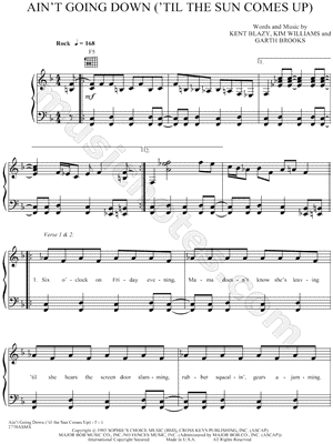 Ain't Going Down ('Til the Sun Comes Up)