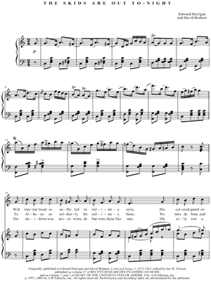 The Skids Are Out To-Night