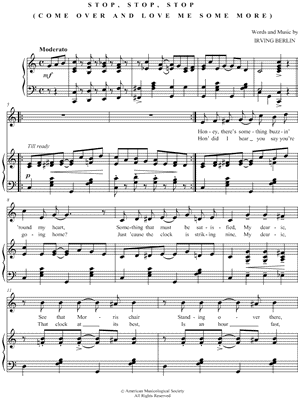 Stop, Stop, Stop (Come Over and Love Me Some)