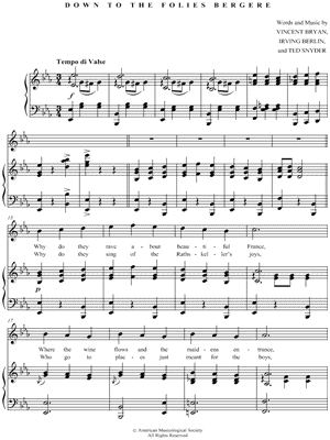 Down To the Folies Bergere