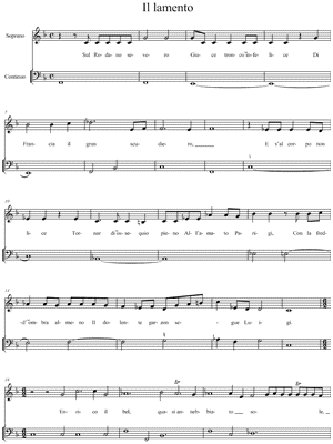 Il lamento