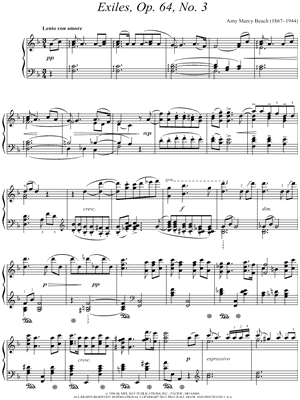 Exiles, Op. 64, No. 3