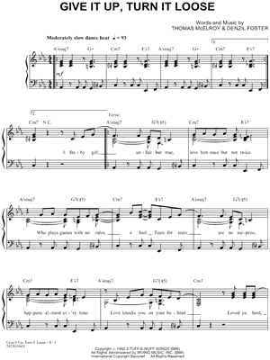 Give It Up, Turn It Loose