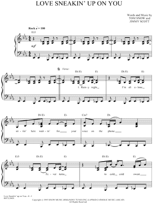 Love Sneakin' Up on You