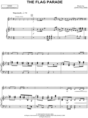 The Flag Parade - Piano Accompaniment