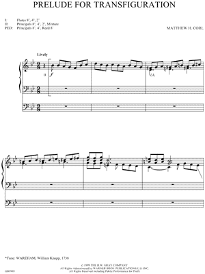 Prelude for Transfiguration