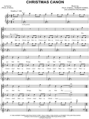 Christmas Canon