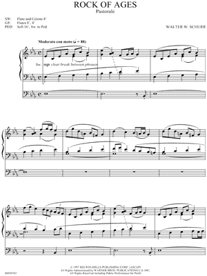 Rock of Ages by Traditional - Sheet Music