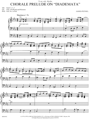 Chorale Prelude on "Diademata"