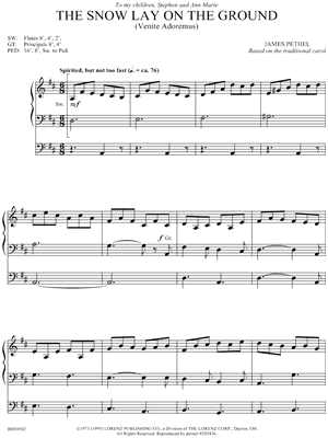 The Snow Lay on the Ground