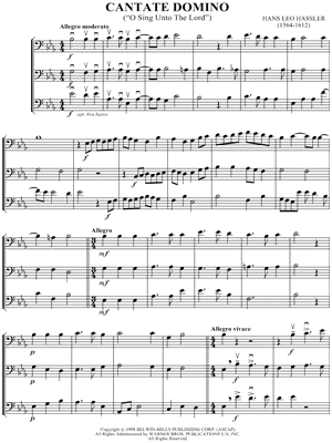 Cantate Domino