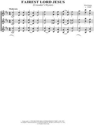 Fairest Lord Jesus