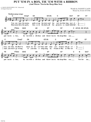 Put 'Em In a Box, Tie 'Em With a Ribbon