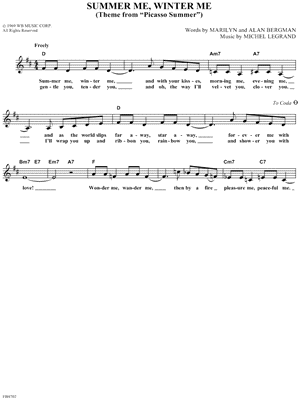 Summer Me, Winter Me