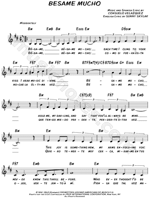 Besame Mucho