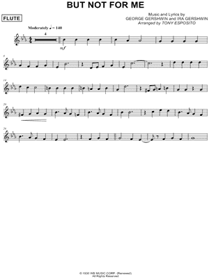 But Not for Me - Flute