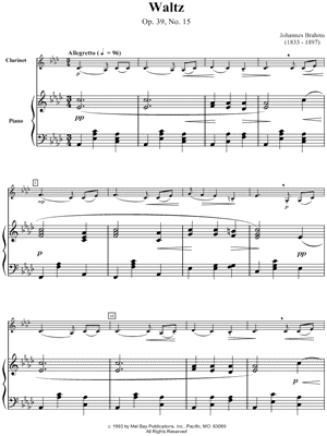 Waltz, Op. 39, No. 15