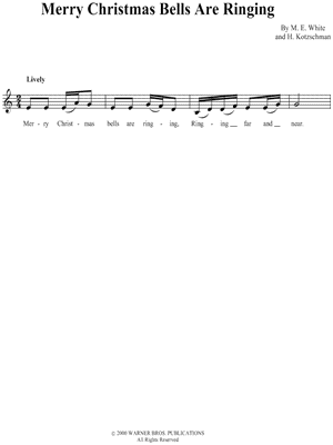 Merry Christmas Bells Are Ringing