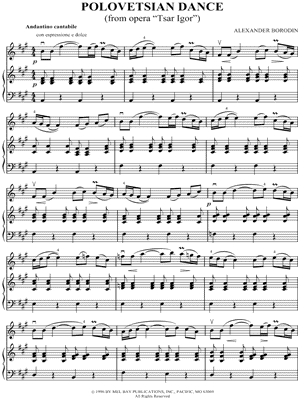 Polovetsian Dance