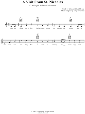 A Visit From St. Nicholas