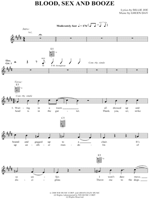 Blood, Sex and Booze