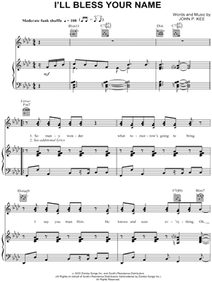 I'll Bless Your Name