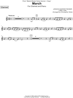 March - Clarinet