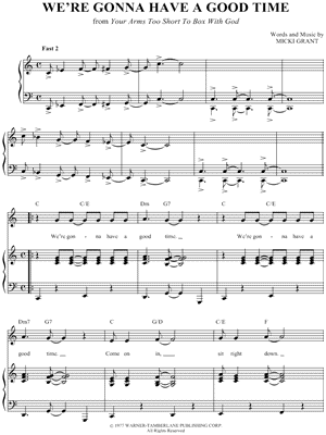 We're Gonna Have a Good Time