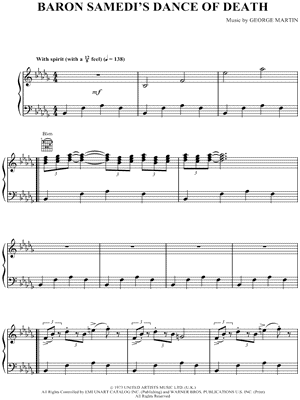 Baron Samedi's Dance of Death