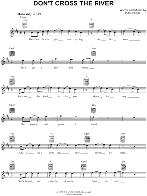 Don't Cross the River