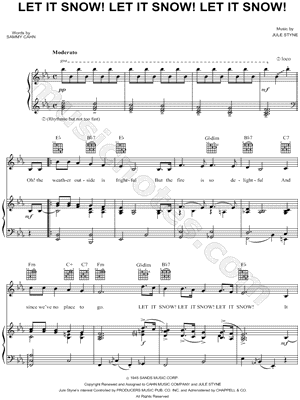 Let It Snow! Let It Snow! Let It Snow!