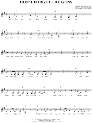 Don't Forget the Guns