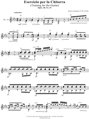 Esercizio Per La Chitarra No. 15