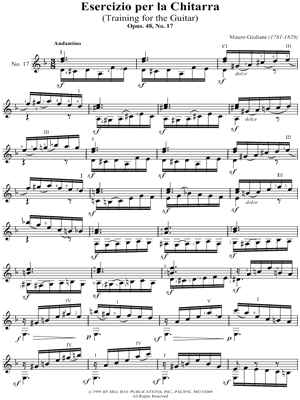 Esercizio Per La Chitarra No. 17