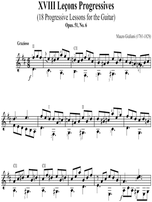 XVIII Lecons Progressives No. 6