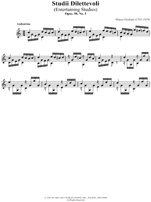 Studii Dilettevoli No. 5