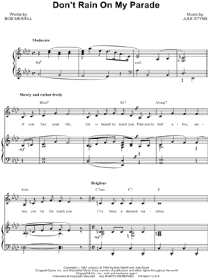 Don't Rain on My Parade