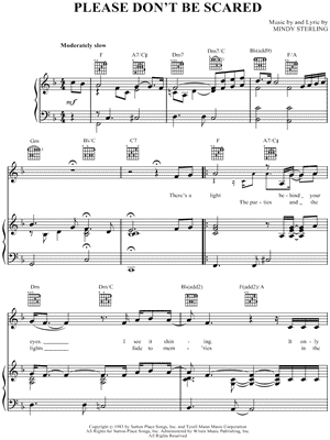 Please Don't Be Scared