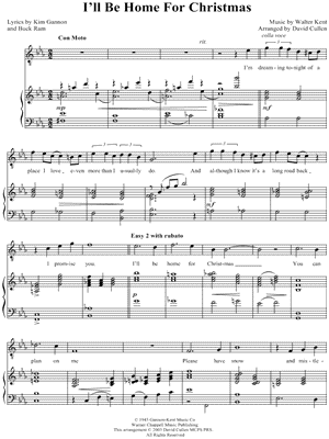 I'll Be Home for Christmas