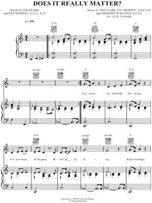 Does It Really Matter?