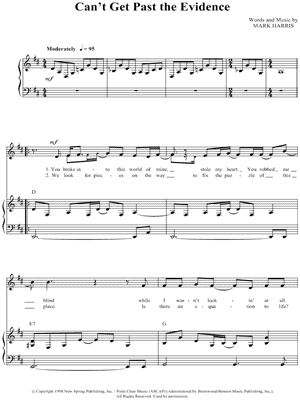 Can't Get Past the Evidence