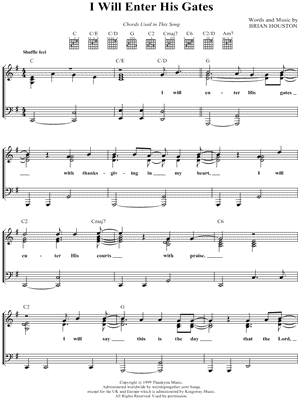 I Will Enter His Gates