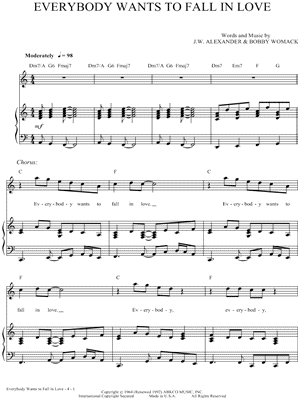 Everybody Wants To Fall In Love