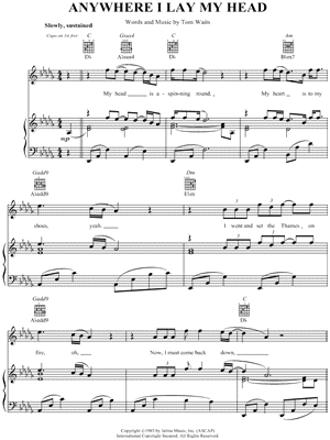 Anywhere I Lay My Head