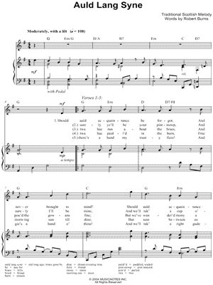 Auld Lang Syne