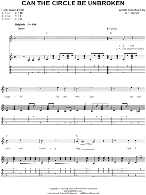 Can the Circle Be Unbroken