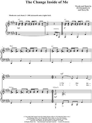 The Change Inside of Me