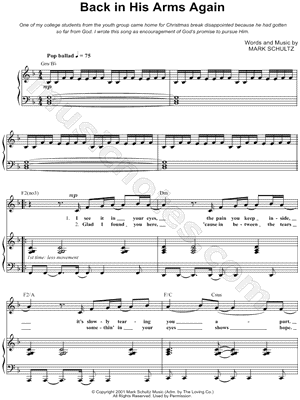 Back In His Arms Again