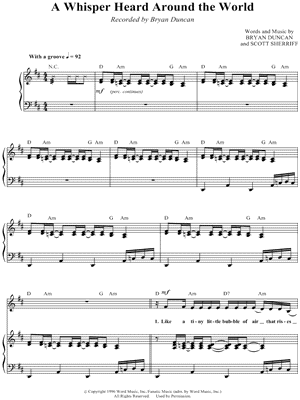 A Whisper Heard Around the World