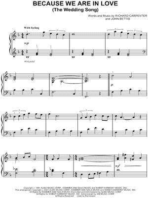 Because We Are In Love